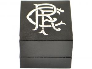 Rangers Stainless Steel Colour Stripe Ring