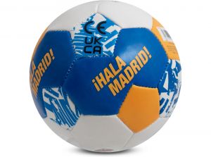 Real Madrid 4 Inch Mini Soft Ball White Blue Yellow