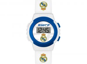 Real Madrid Digital Watch White