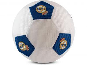 Real Madrid 14 Inch Mesh Play Ball White Navy