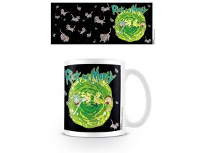 Rick and Morty Floating Cat Dimension 11 OZ Boxed Mug