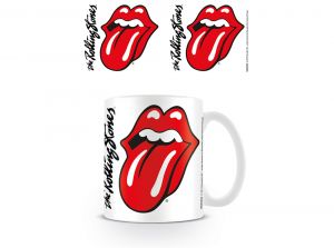 Rolling Stones Lips White Boxed Mug