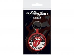 Rolling Stones EST 1962 Woven Keyring