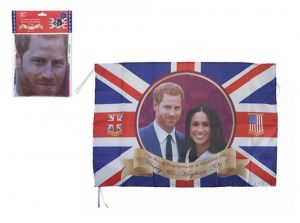 Royal Couple 80 X 133 cm Rayon Flag with Grommets