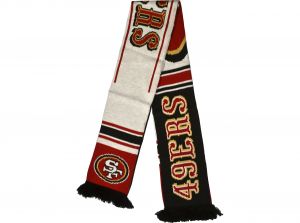 San Francisco 49ers Colour Rush Bar Scarf Black Red White