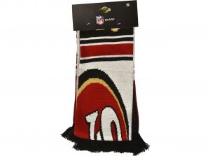 San Francisco 49ers Colour Rush Bar Scarf Black Red White