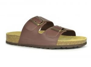 Sanosan Aston Leather Dark Brown Womens