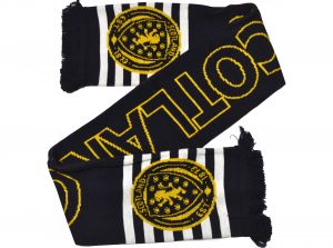 Scotland FA Metallic Thread Scarf