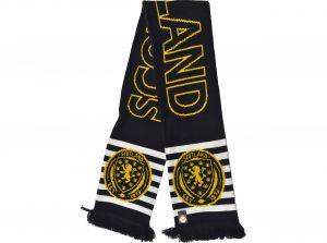 Scotland FA Metallic Thread Scarf