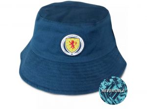 Scotland FA Reversible Bucket Hat Navy Blue