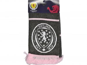 Scotland Grey Pink Marl Scarf