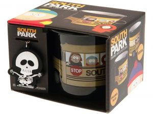 South Park Enamel Mug and Keyring Set Drinking Cup 500ml