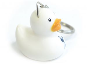 Spurs Mini Duck Keyring