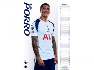 Spurs 2026 A3 Wall Calendar