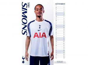 Spurs 2026 A3 Wall Calendar