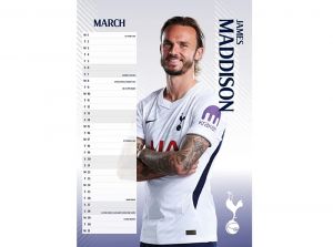 Spurs 2027 A3 Wall Calendar