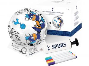 Spurs Colour In Mini Football Set Size 2