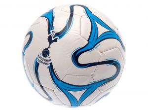 Spurs Cosmos Size 5 Ball White Sky Blue Navy Blue
