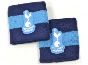 Spurs Cotton Wristbands Navy Blue