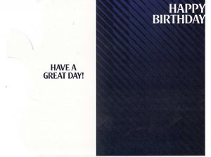 Spurs Cut Out Birthday Card