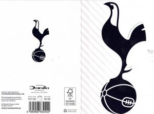 Spurs Cut Out Birthday Card