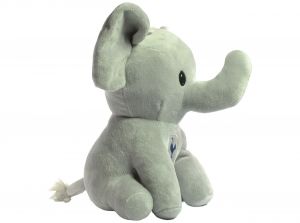Spurs Plush Elephant Grey
