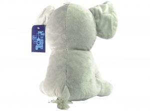 Spurs Plush Elephant Grey