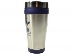 Spurs Executive Handleless Metallic Travel Mug