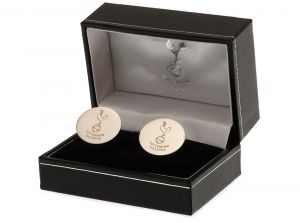 Spurs FC Stainless Steel Round Cufflinks