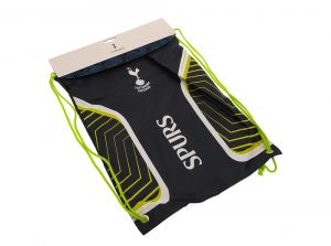 Spurs Flash Draw String Gym Bag Navy Green White