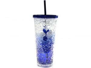 Spurs Freezer Cup With Straw