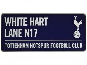 Spurs Metal Street Colour Metal Street Sign