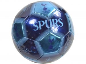 Spurs Signature Ball Metallic Blue Sky Size 5