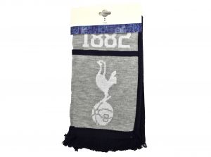 Spurs Jacquard Nero Scarf