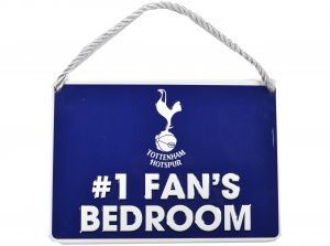 Spurs No One Fans Bedroom Sign