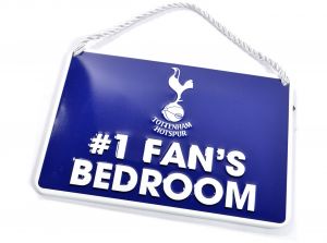 Spurs No One Fans Bedroom Sign