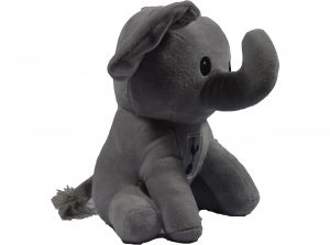 Spurs Plush Elephant Grey