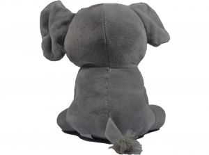 Spurs Plush Elephant Grey