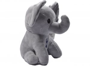 Spurs Plush Elephant Grey