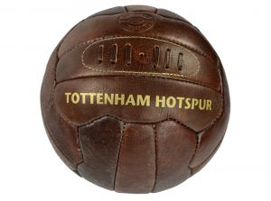 Spurs Retro Heritage Leather Ball Size 5