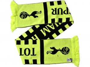Spurs Reversible Neon Scarf Green Black
