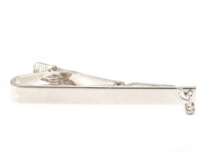 Spurs Silver Plated Tie Slide