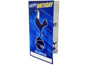 Spurs To A Special Personalised Birthday Card