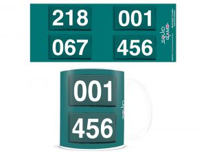 Squid Game Numbers Everyday Boxed 11 Oz Mug