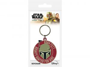 Star Wars Book of Boba Fett Rubber Keyring