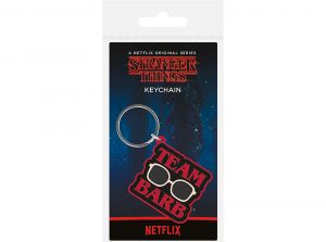 Stranger Things Team Barb Rubber Keyring