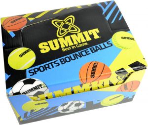 Summit Sports Bounce Balls 24 Ball Merchandiser Pack