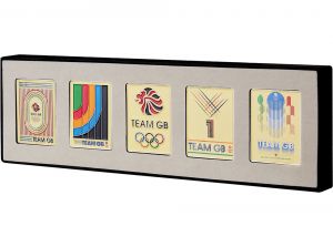 Team GB Retro Boxed Executive Badge Set