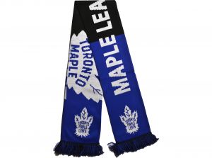 Toronto Maple Leafs 2020 Word Mark Big Logo NHL Scarf Blue Black White