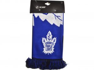 Toronto Maple Leafs 2020 Word Mark Big Logo NHL Scarf Blue Black White